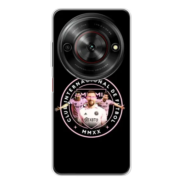 Чехол с принтом «Месси в лого» для ZTE Nubia Focus 5G