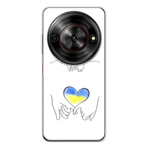 Чехол для Патриота Украины ZTE Nubia Focus 5G - (AlphaPrint) (Мир Украине)