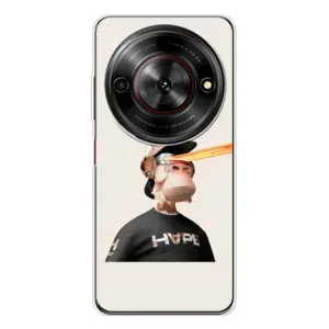 Чехлы с Обезьянами NFT для ZTE Nubia Focus 5G (AlphaPrint) (обезьяна NFT в очках)