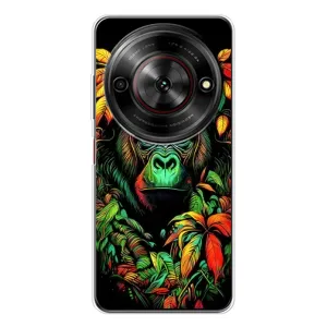 Чехол с Обезьянами ZTE Nubia Focus 5G - (AlphaPrint) (Обезьяна в тропиках)