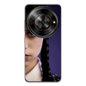 Чехол с дизайном Венздей 2 на ZTE Nubia Focus 5G (Загадочный взгляд Уэнздей)