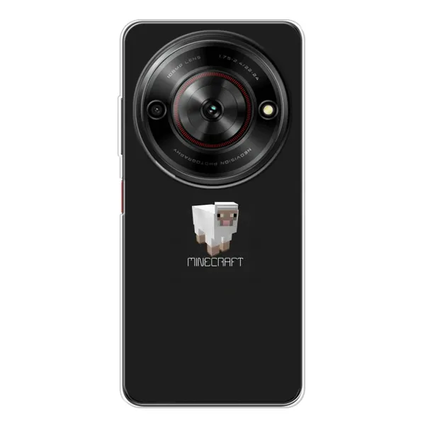 Чехол с принтом «Овечка Майнкрафт» для ZTE Nubia Focus 5G Чехол с принтом «Овечка Майнкрафт» для ZTE Nubia Focus 5G