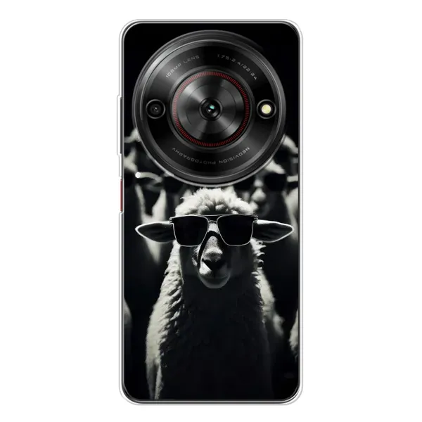 Чехол с принтом «Овечка в очках» для ZTE Nubia Focus 5G