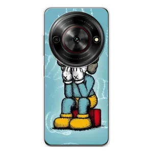 Чехлы для ZTE Nubia Focus 5G - Bearbrick Louis Vuitton (PREMIUMPrint) (Плач Bearbrick)