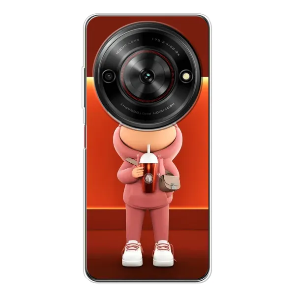 Чехол с принтом «С Кофе» для ZTE Nubia Focus 5G