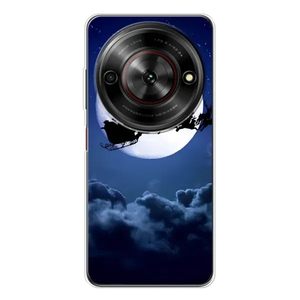 Чехол с принтом «Санта - луна» для ZTE Nubia Focus 5G Чехол с принтом «Санта - луна» для ZTE Nubia Focus 5G