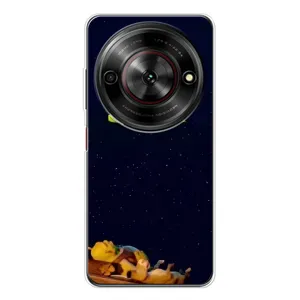 Чехол с мультфильмом Шрек на ZTE Nubia Focus 5G (Отдыхающий Шрек)
