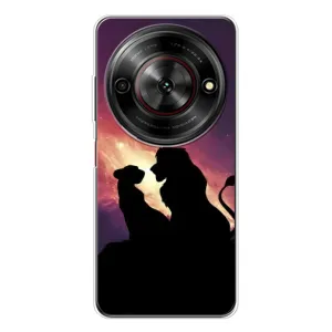 Чехол с принтом «Силуэт Симба и Налу» для ZTE Nubia Focus 5G