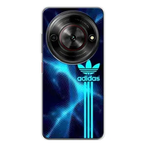 Чохли Адидас для ZTE Nubia Focus 5G (AlphaPrint) (Синій Адідас)