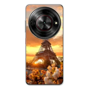 Чехол Эйфелева Башня для ZTE Nubia Focus 5G - (AlphaPrint) (Солнечная башня)