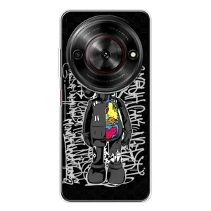 Чехлы для ZTE Nubia Focus 5G - Bearbrick Louis Vuitton (PREMIUMPrint) (Стиль Bearbrick)