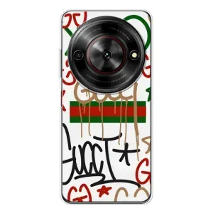 Брендновые Чехлы для ZTE Nubia Focus 5G - (PREMIUMPrint) (Стиль GUUCI)