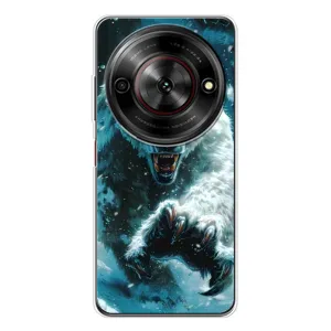 Чехол с картинкой «Хищники» для ZTE Nubia Focus 5G (Полярный медведь)
