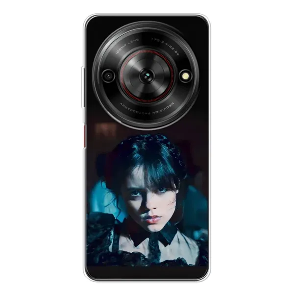Чехол с принтом «взгляд Уэнздей» для ZTE Nubia Focus 5G