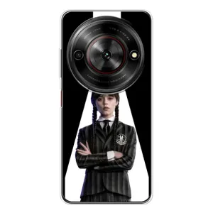 Чехлы Венсдей на ZTE Nubia Focus 5G Уэнсдей (AlphaPrint) (W-Wednesday)