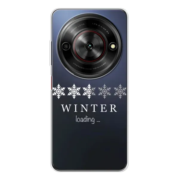 Чехол с принтом «Winter loading» для ZTE Nubia Focus 5G Чехол с принтом «Winter loading» для ZTE Nubia Focus 5G