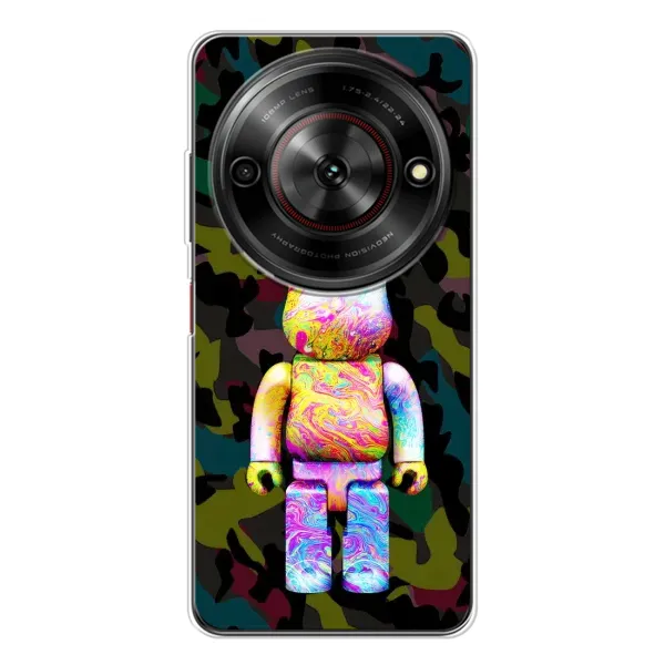 Чехол с принтом «Яркий Bearbrick» для ZTE Nubia Focus 5G