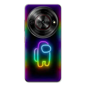 Чехол Амонг Ас для ZTE Nubia Focus 5G (AlphaPrint) (Яркий скин)