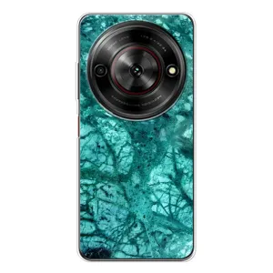 Мраморний чехол на ZTE Nubia Focus 5G (VPrint) (Зелений мрамор)
