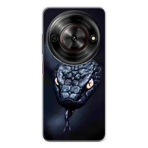 Чехол с картинкой «Хищники» для ZTE Nubia Focus 5G (Черная змея)