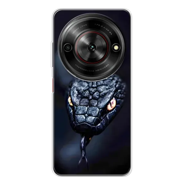 Чохол з принтом «Чорна змія» для ZTE Nubia Focus 5G