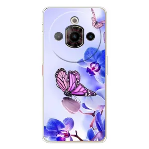 Чехлы с Цветами для ZTE Nubia Focus Pro (VPrint) (Бабочка на цветочке)