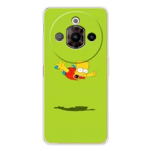 Чехол с Симпсонами для ZTE Nubia Focus Pro (VPrint) (Барт Симпсон)