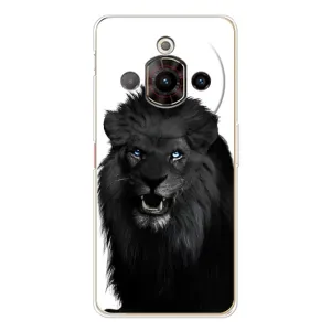 Чехлы с картинками животных ZTE Nubia Focus Pro (Черный ЛЕВ)