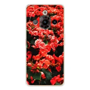 Чехлы с Цветами для ZTE Nubia Focus Pro (VPrint) (Цветы красные)