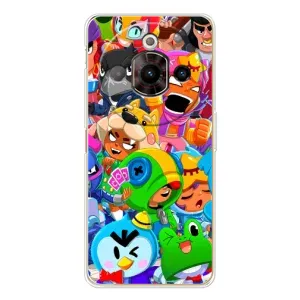 Чехлы Brawl Stars для ZTE Nubia Focus Pro (AlphaPrint) (Герои Бравл Старс)