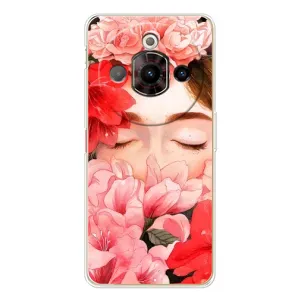 Чехлы (ART) Цветы на ZTE Nubia Focus Pro (VPrint) (Глаза в цветах)