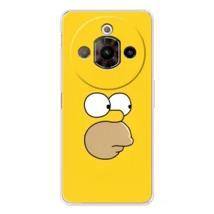 Чехол с Симпсонами для ZTE Nubia Focus Pro (VPrint) (Гомер)
