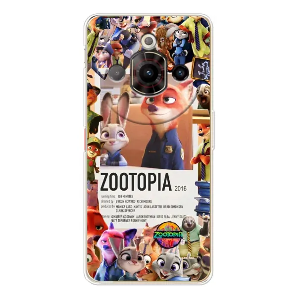 Чехол с принтом «Постер Зверополис» для ZTE Nubia Focus Pro