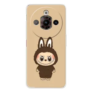 Чехол с Лабубу на ZTE Nubia Focus Pro (Bored Ape в красном)