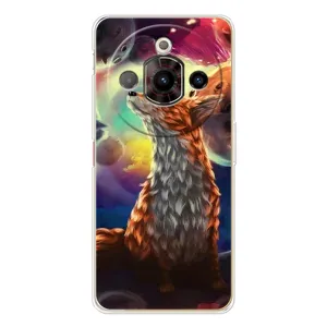 Чехлы с картинкой Лисички для ZTE Nubia Focus Pro (VPrint) (Лисица в космосе)