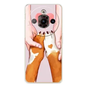 Чехлы с собаками для ZTE Nubia Focus Pro (VPrint) (Любовь к собакам)