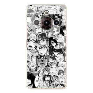 Анимешный чехол для ZTE Nubia Focus Pro (Ahegao manga)