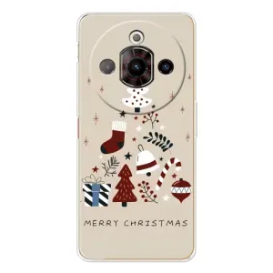 Рождественские, Праздничные Чехлы для Нубиа Фокус Про (Merry Christmas)