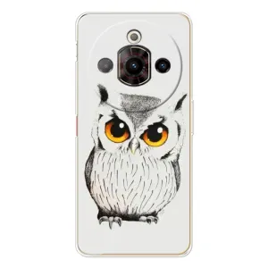 Чехол с птицами на ZTE Nubia Focus Pro (VPrint) (Милая Сова)