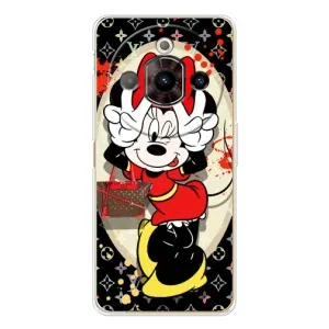 Чехол Disney Mouse ZTE Nubia Focus Pro (PREMIUMPrint) (Минни peace)