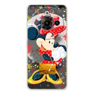 Чехол Disney Mouse ZTE Nubia Focus Pro (PREMIUMPrint) (Minni с бантиком)