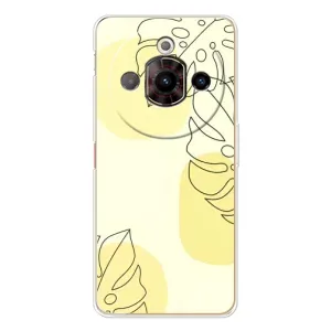 Силиконовый чехол с принтом в цветах на ZTE Nubia Focus Pro