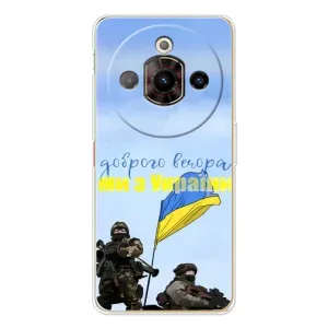Чехлы Доброго вечора, ми за України для Нубиа Фокус Про (AlphaPrint) (Мы с Украины)