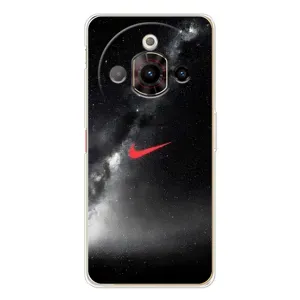 Чехол для ZTE Nubia Focus Pro - с принтом Найк (AlphaPrint) (Найк красный)