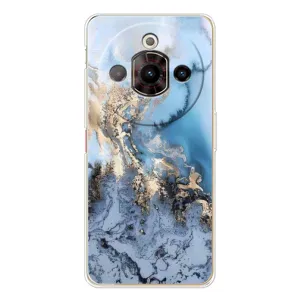 Мраморный чехол на ZTE Nubia Focus Pro (VPrint) (Нежный мрамор)