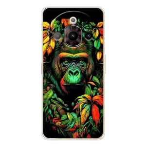 Чехол с Обезьянами ZTE Nubia Focus Pro - (AlphaPrint) (Обезьяна в тропиках)