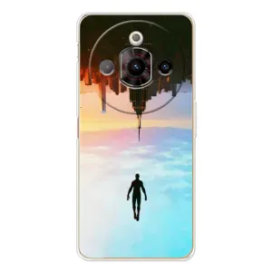 Чехол с человеком пауком для ZTE Nubia Focus Pro - (AlphaPrint) (Паук человек)