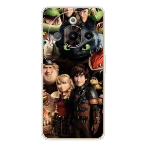 Чехол как приручить дракона на ZTE Nubia Focus Pro (Персонажи дракона)
