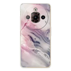 Мраморный чехол на ZTE Nubia Focus Pro (VPrint) (Пурпурный Мрамор)