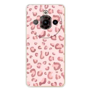 Чехол с розовым рисунком для ZTE Nubia Focus Pro (Розовый леопард)
